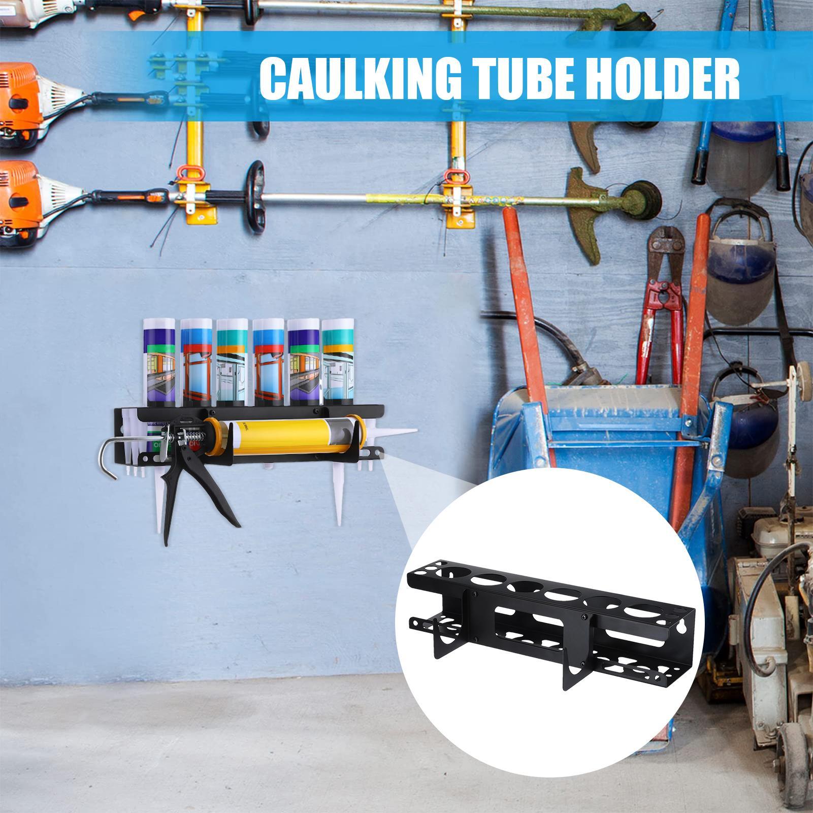 Workshop Tools On Wall - Rak Penyimpanan Alat Caulking Gun dan