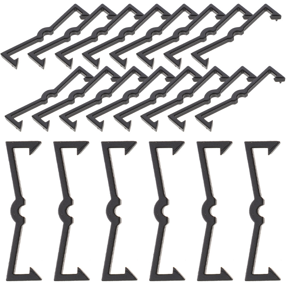Workshop Tools Needed - 50 Buah Pengait Plastik untuk Pegboard,