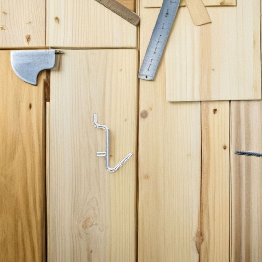 Workshop Tools Hanging - 25 Buah Gantungan Pegboard Logam, Gantungan