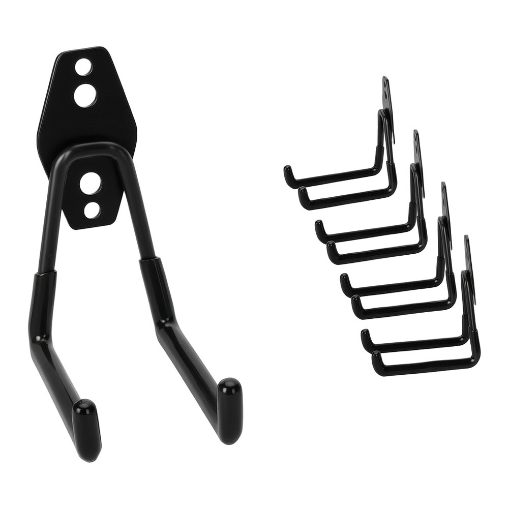 Workshop Tools Hanging - Gantungan Dinding Baja Hitam 7,7 Inci