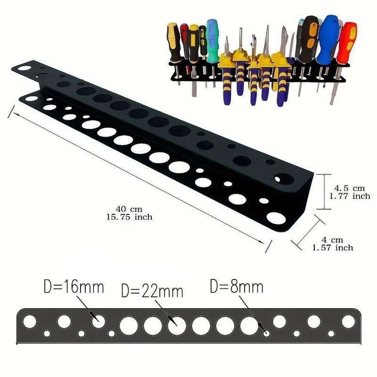 Rak Dinding Tempat Obeng Serba - Workshop Tools On Wall ulasan dan harga