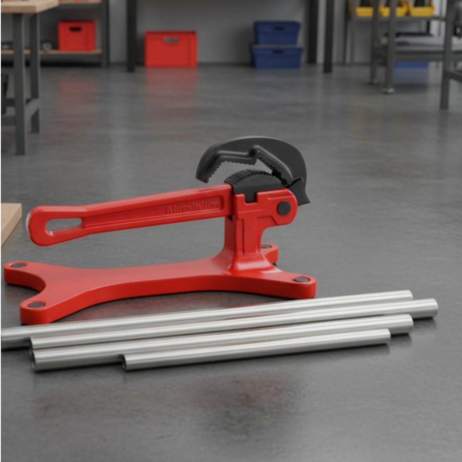 Penjepit Pipa Yoke Pipe Vise,  - Tools Workshops ulasan dan harga