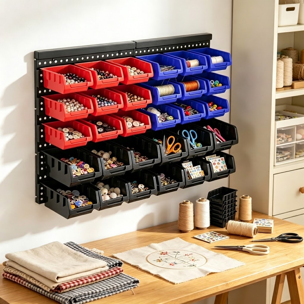 Rak Organizer Tempat Penyimpan - Workshop Tools Hanging ulasan dan harga