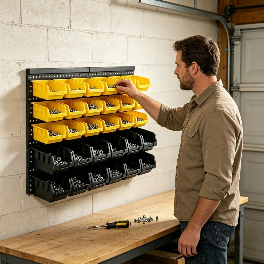 Rak Organizer Tempat Penyimpan - Workshop Tools Hanging ulasan dan harga