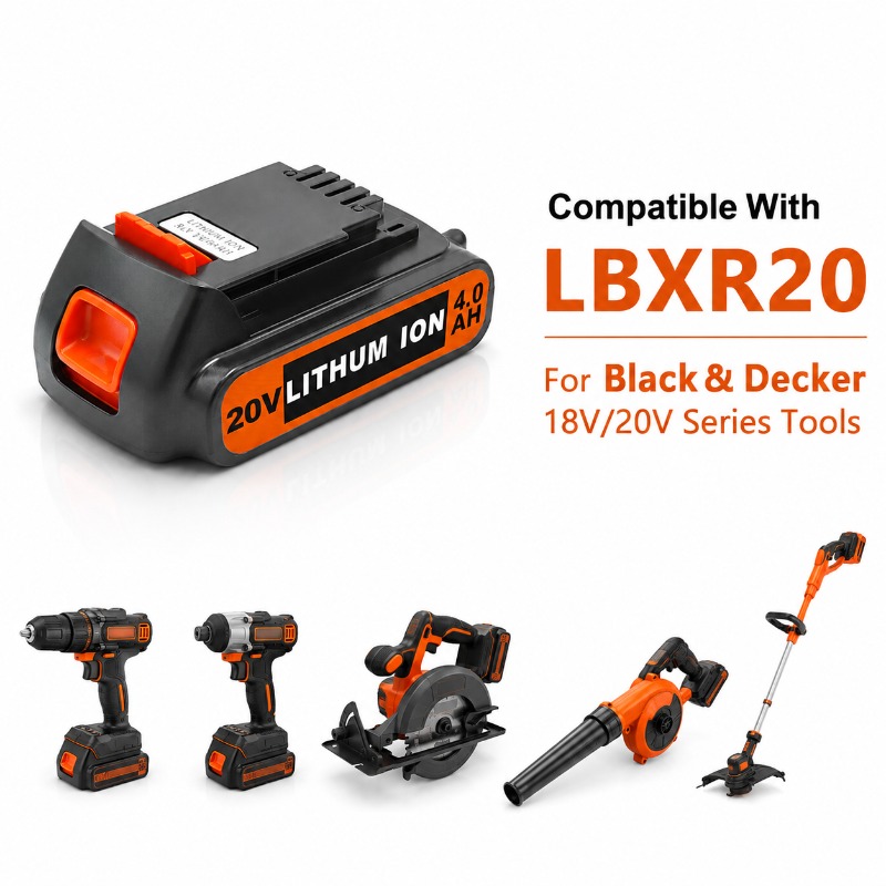 Baterai 20V 6.0Ah Untuk Alat N - Black+Decker Tool Cordless ulasan dan harga