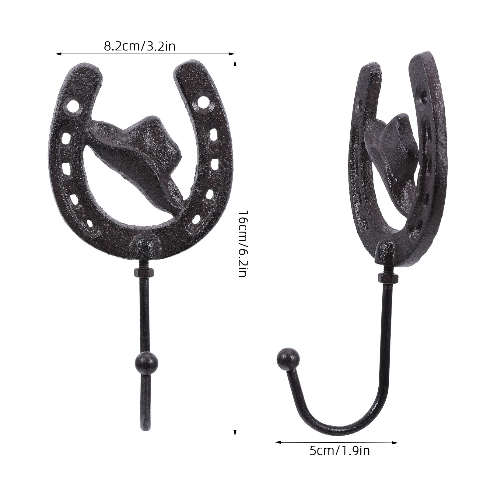 Kait Besi Kokoh dengan Pemasan - Workshop Tools Hanging ulasan dan harga